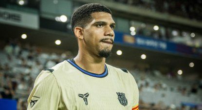 Ronald Araujo en la gira asiática de FC Barcelona