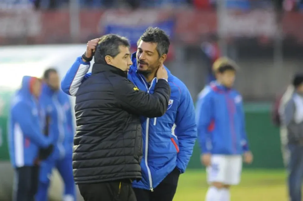 El Polilla y Munúa se saludaron afectuosamente