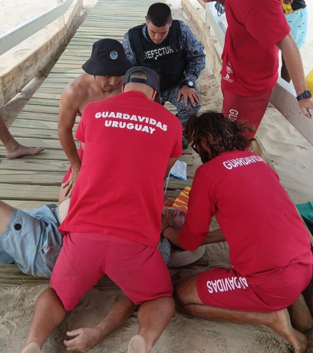 Un hombre sufrió un paro en Rocha