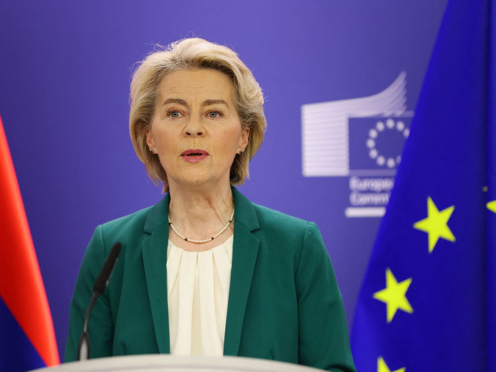 La presidenta de la Comisión Europea, Úrsula Von der Leyen.