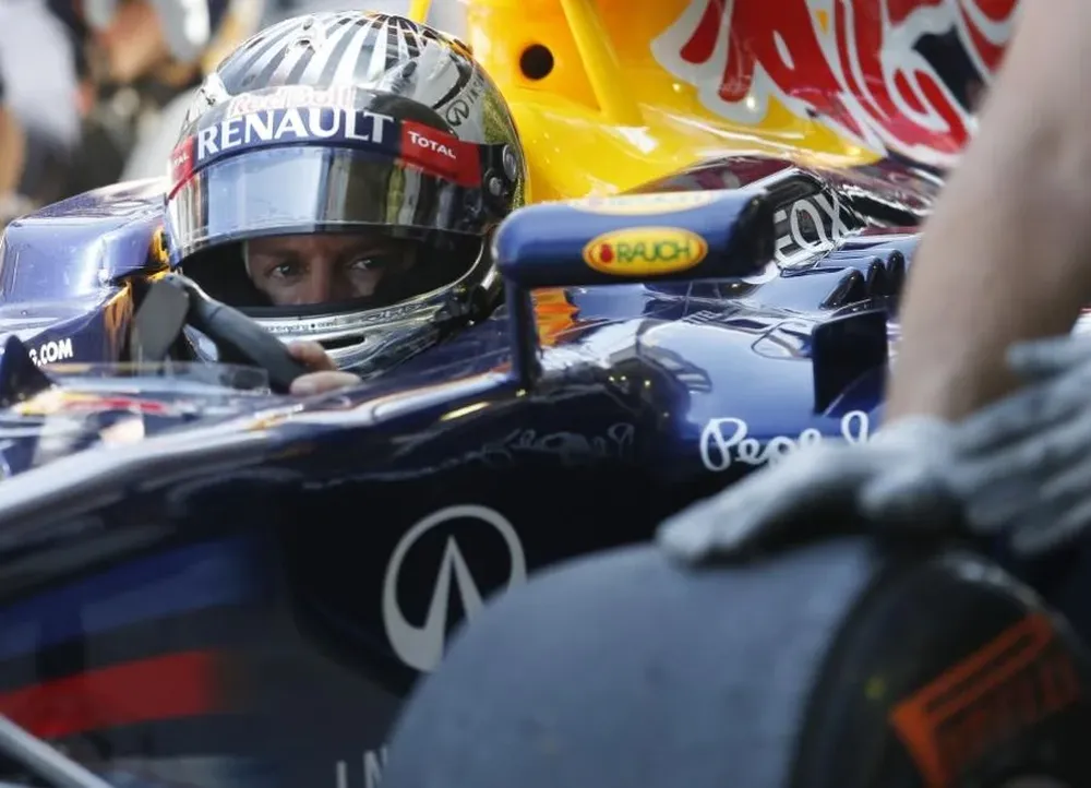 Sebastian Vettel, ganador de 2010