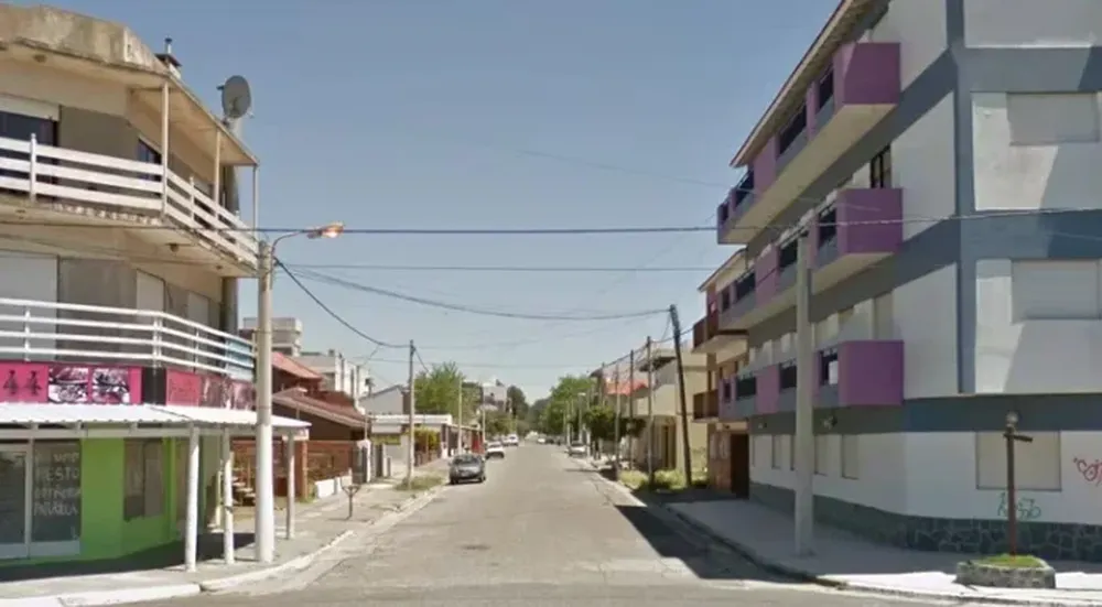 La calle donde fue atacado el joven cuando estaba en compañía de amigos