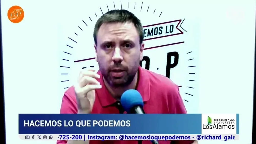 Richard Galeano, conductor de Hacemos lo que podemos