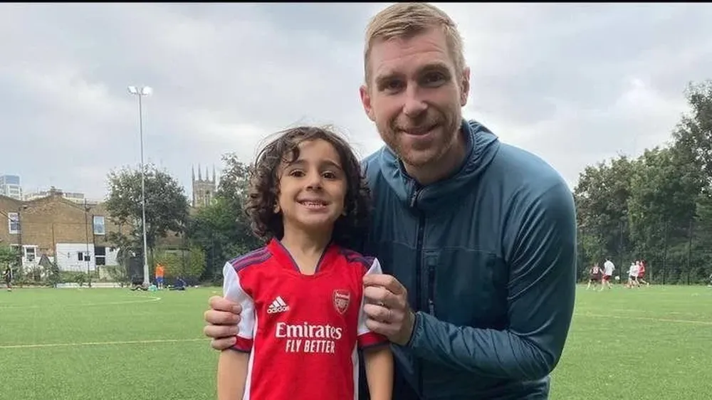 El pequeño crack que entrena en el Arsenal