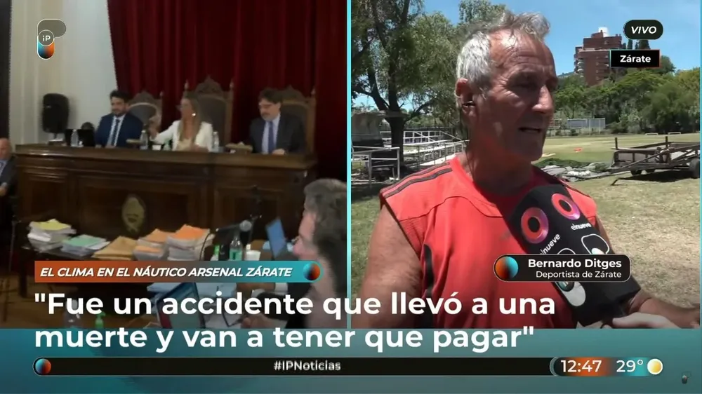 Bernardo Ditges, entreandor de los asesinos de Fernando Baez Sosa