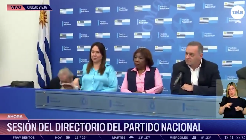 El momento de la caída de Carlos Moreira