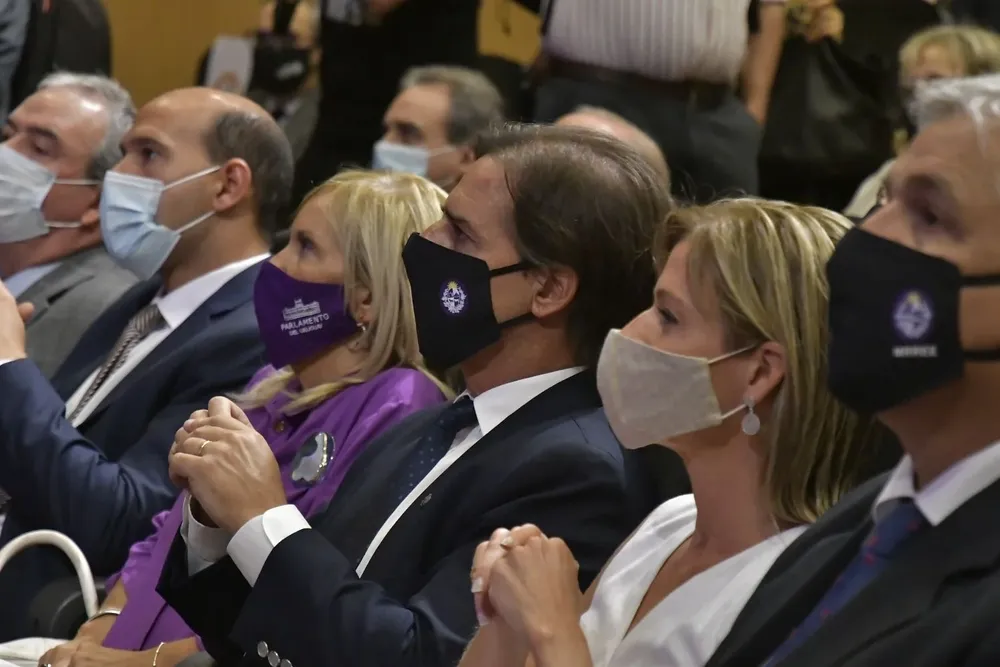 Beatriz Argimón fue consultada sobre la reciente separación del presidente Luis Lacalle Pou