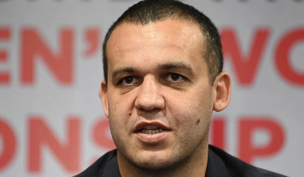 El presidente de la Federación Internacional de Boxeo, Umar Kremlev, el 9 de noviembre de 2022 en Nueva Delhi