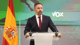 Santiago Abascal, líder de Vox.