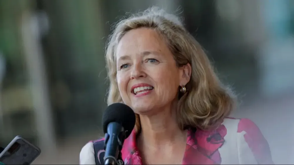 Nadia Calviño, vicepresidenta segunda de España.