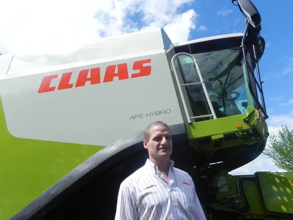 Santiago Arocena, gerente de Claas en Uruguay