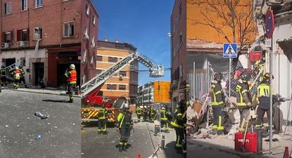 Explosión en Madrid: las fotos y videos del incidente registrado en el bar de Puente Vallecas