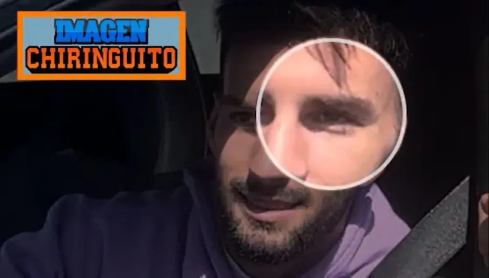 Alex Baena reapareció tras el incidente con Valverde