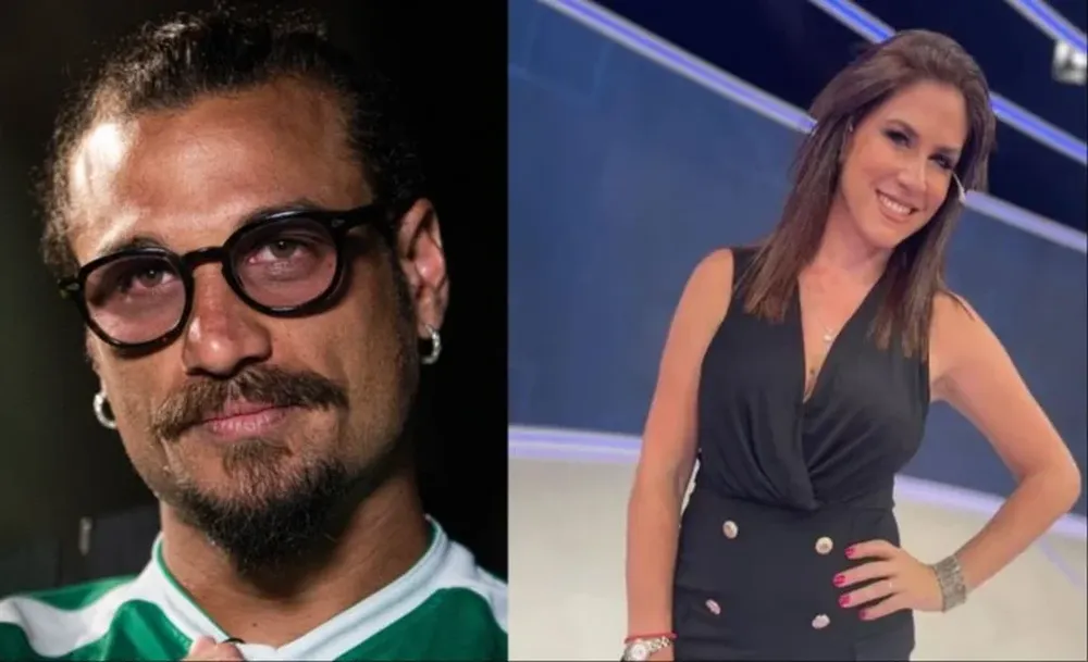 Daniel Osvaldo y Daniela Ballester