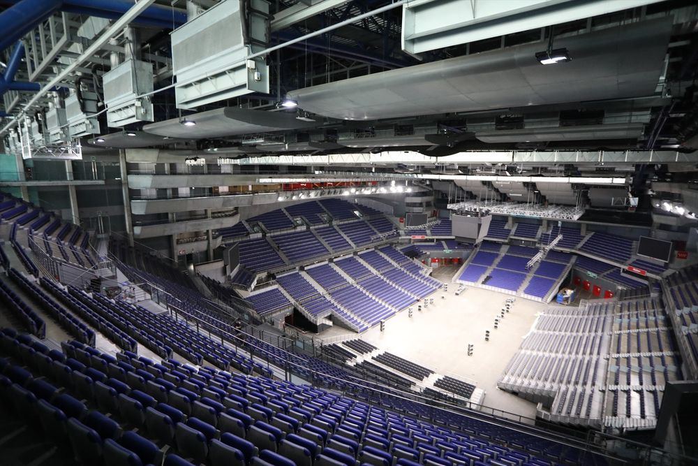 Gradas e instalaciones del WiZink Center de Madrid&nbsp;