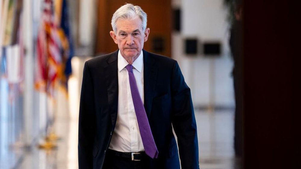 Jerome Powell, presidente de la Fed