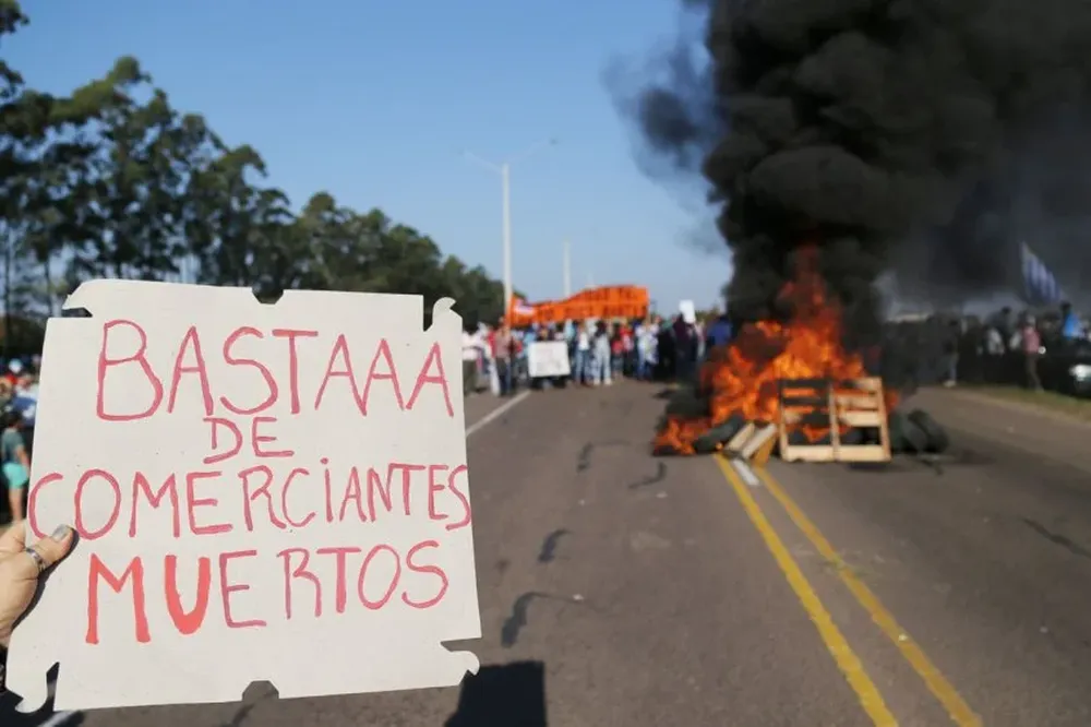 La delincuencia se intensificó en Salto y los residentes del departamento se manifestaron.