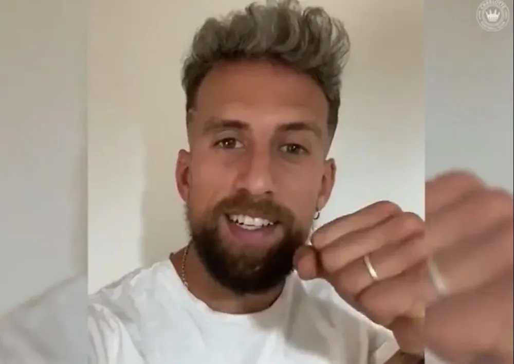 El saludo de Guzmán Corujo a los hinchas de Charlotte FC