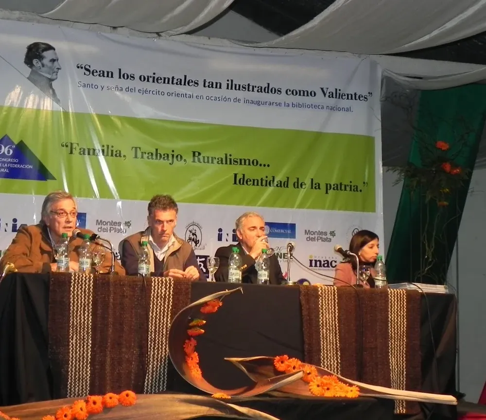 Peyrou, Blasina, Romero y Rodríguez en debate.