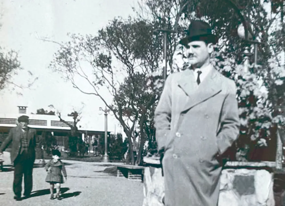 Gustavo Krüger, abuelo de Giselle Krüger