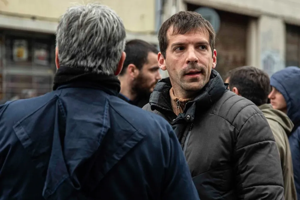 El presidente del sindicato de OSE, Federico Kreimerman