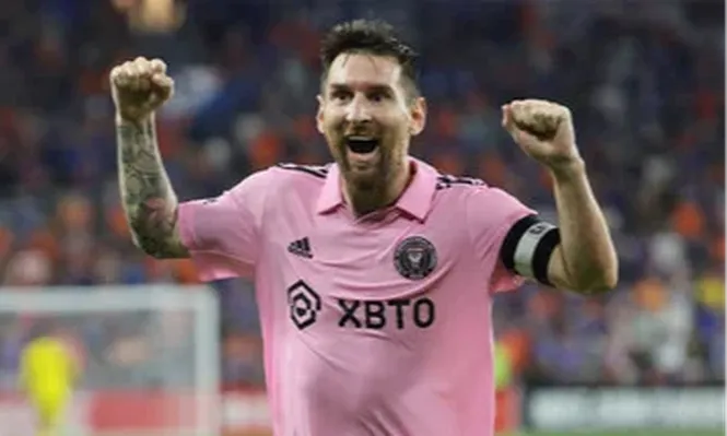 Lionel Messi, en el último partido con el Inter de Miami