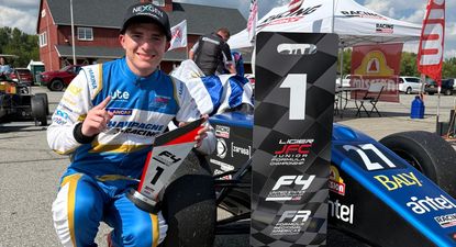 el piloto uruguayo gaston irazu se consagro por adelantado campeon de la formula 4 us championship