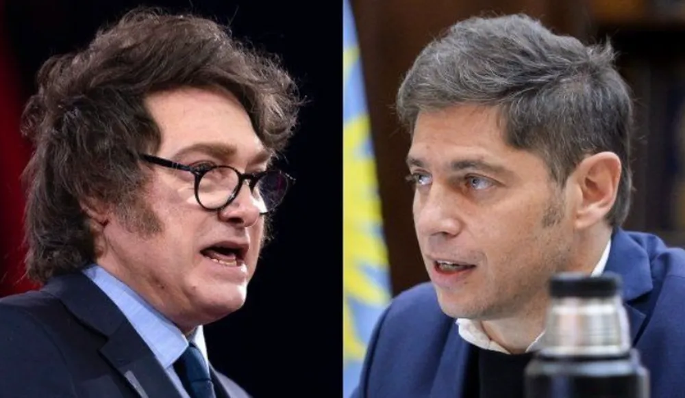 Mientras Axel Kicillof no logra consensuar una fecha definitiva para las elecciones con Máximo Kirchner, Javier Milei  decidió recorrer la Provincia con caminatas y discursos.