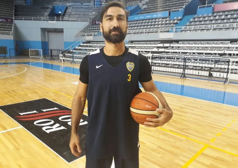 Martín Osimani en su nuevo club, Boca Juniors