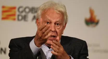 El expresidente del Gobierno, Felipe González.