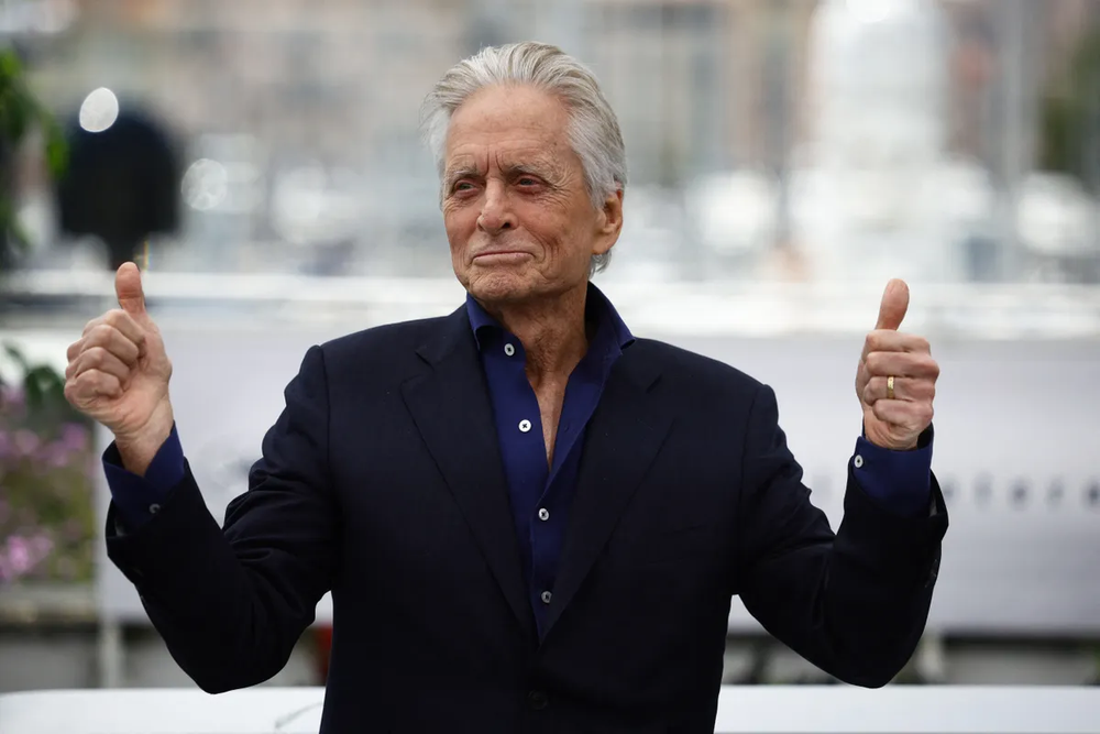 El actor yproductor estadounidense, Michael Douglas