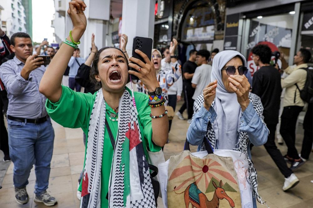 Protestas en Marruecos se oponen al Mundial 2030