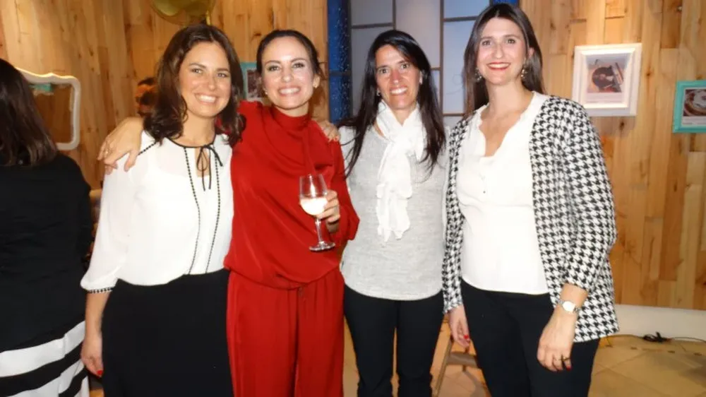 Martina Pérez, Dolores de Arteaga, Isabel Álvarez y Ana Maranges