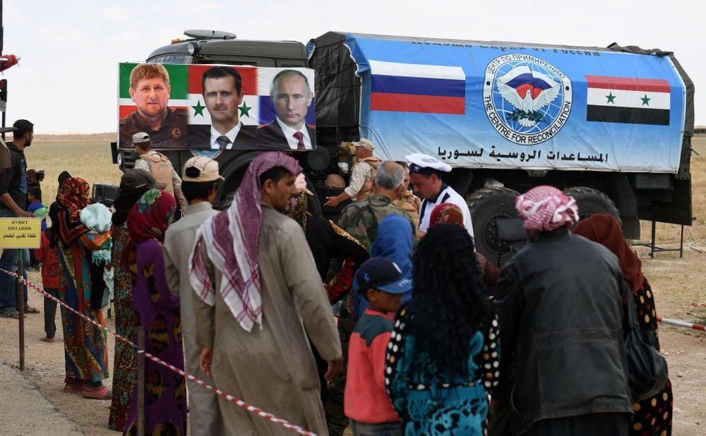 Rusia envió miles de soldados a Siria para ayudar al gobierno de Al Assad a enfrentar a los rebeldes.