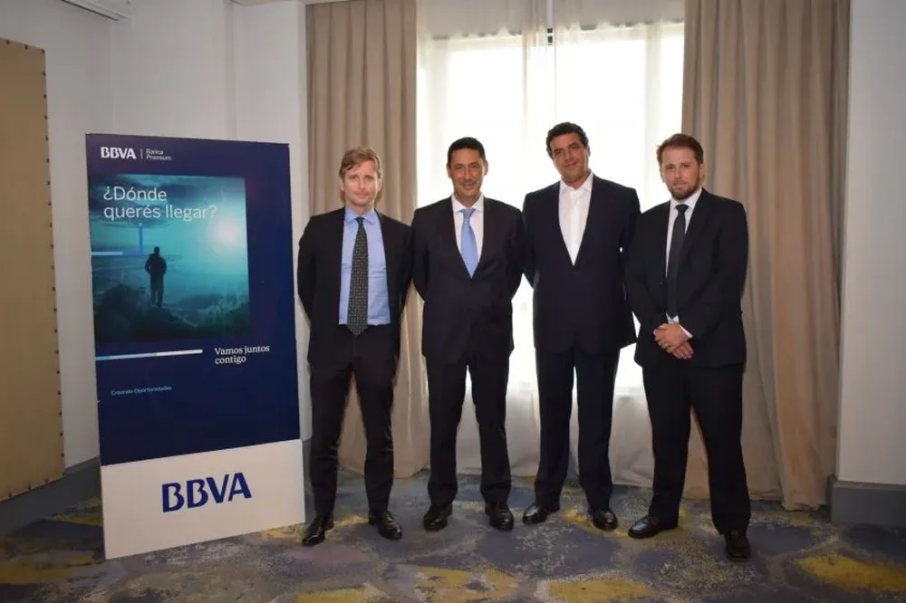 Frédéric Martínez, Antonio Alonso, Federico Gulland y Aitor Galdona