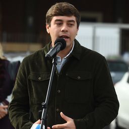 Gonzalo Gómez, edil de Por la Patria, en junio de 2026.&nbsp;