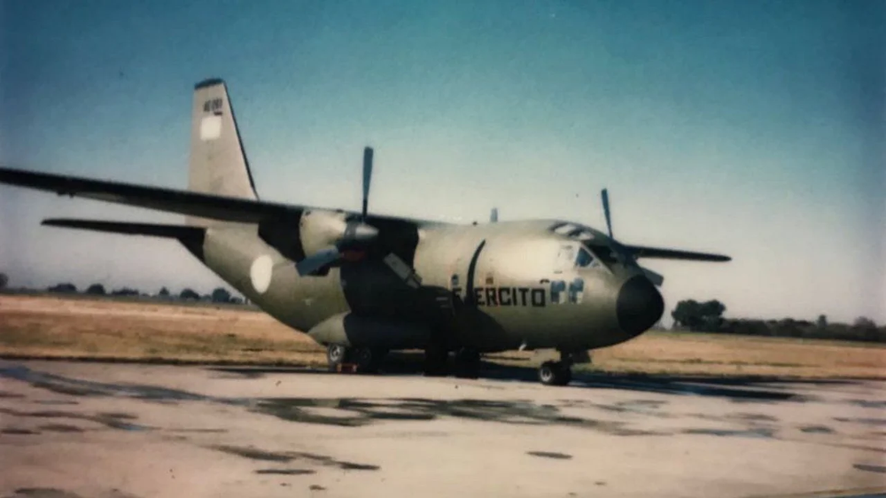 Los aviones de las Fuerzas Armadas donde se hacían los vuelos de la muerte.