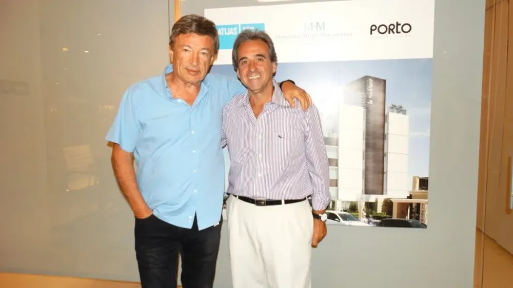 Vito Atijas y Remo Monzeglio