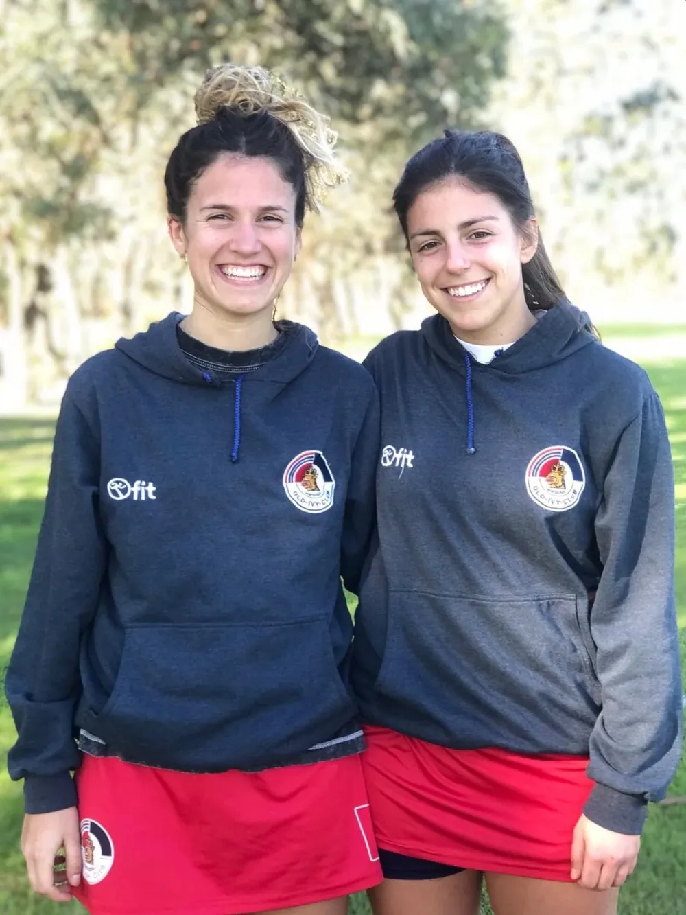 Con María José Correa, en Ivy