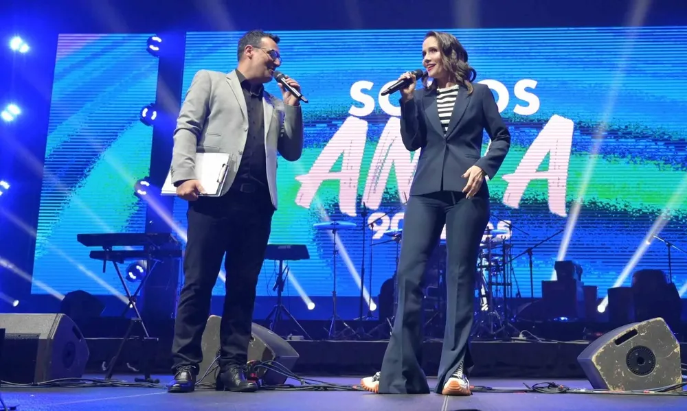 Natalia Oreiro estuvo presente en la celebración por los 90 años de ANDA