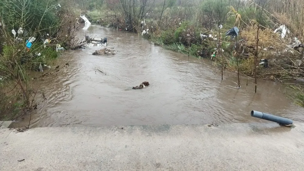 Creciente del Arroyo Carrasco
