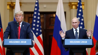 Trump y Putin en un encuentro en Helsinki 2018