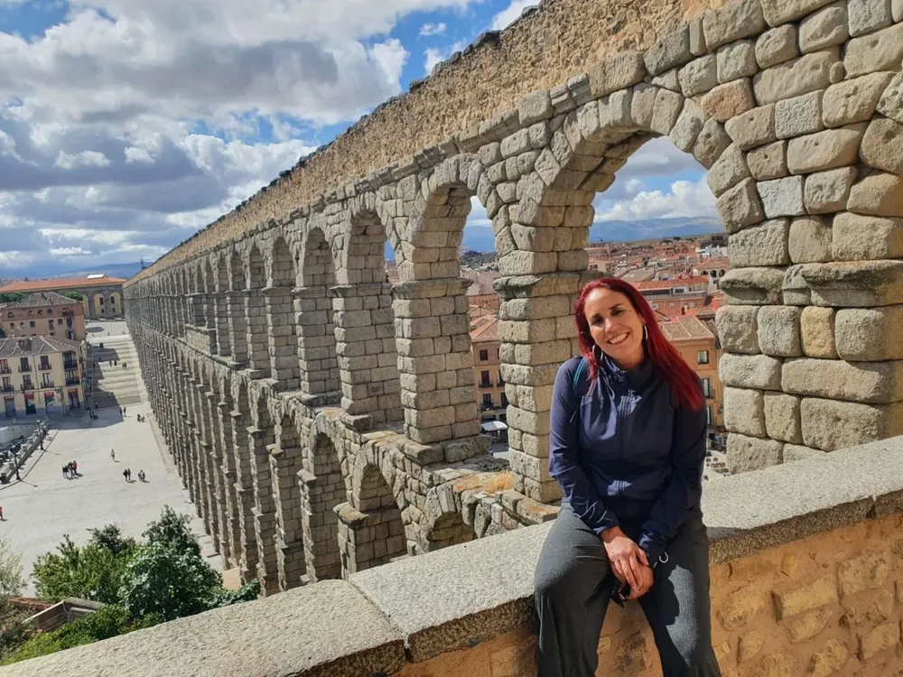 Mónica Morales viajó a España y Portugal en plena pandemia