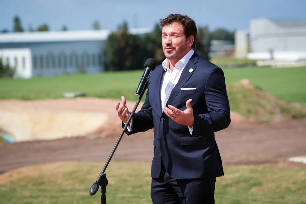 Alejandro Domínguez, el jueves en el complejo deportivo de City Torque.