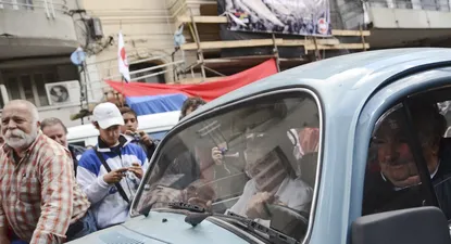 mujica visito a los militantes del mpp en acto por el 25 aniversario