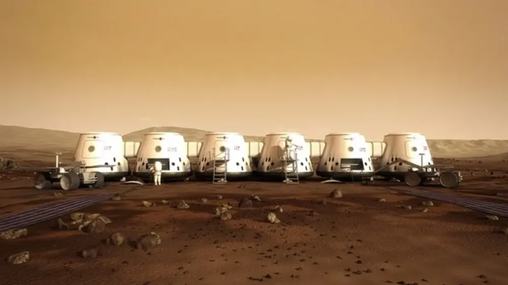 2023: Las primeras huellas de humano sobre Marte Salvo que exista algún contratiempo, se supone que los astronautas de Mars One tocarán tierra firme marciana en 2023.