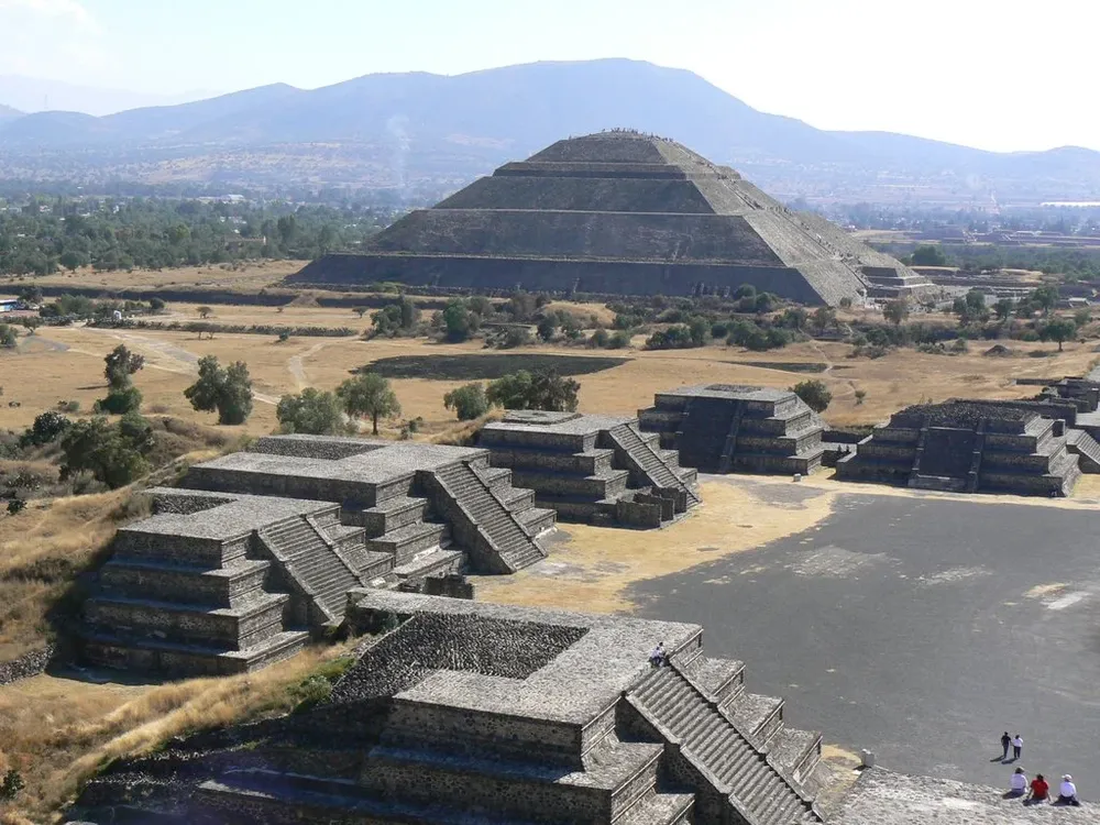 La ex capital del imperio azteca, Tenochtitlán, se encuentra dentro del actual México