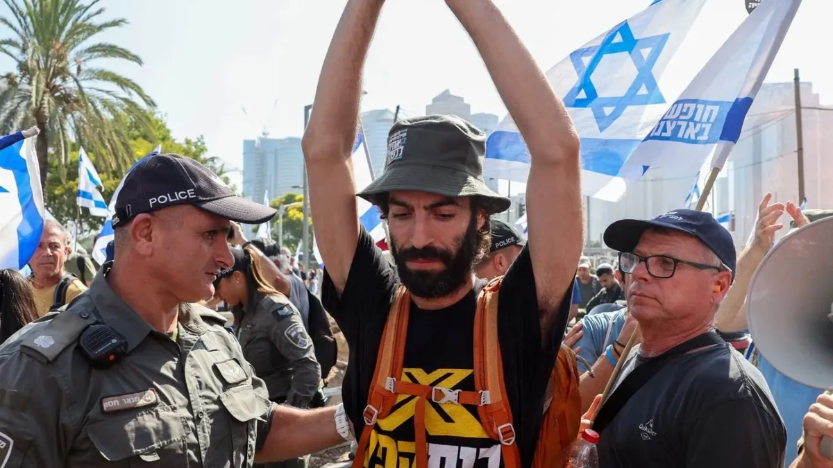 Nueva jornada de protestas contra reforma judicial de Benjamin Netanyahu