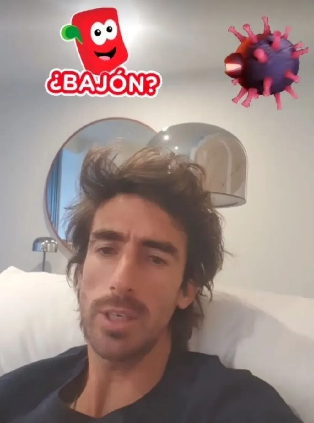 Pablo Cuevas habló tras dar positivo de covid-19 al llegar a Australia