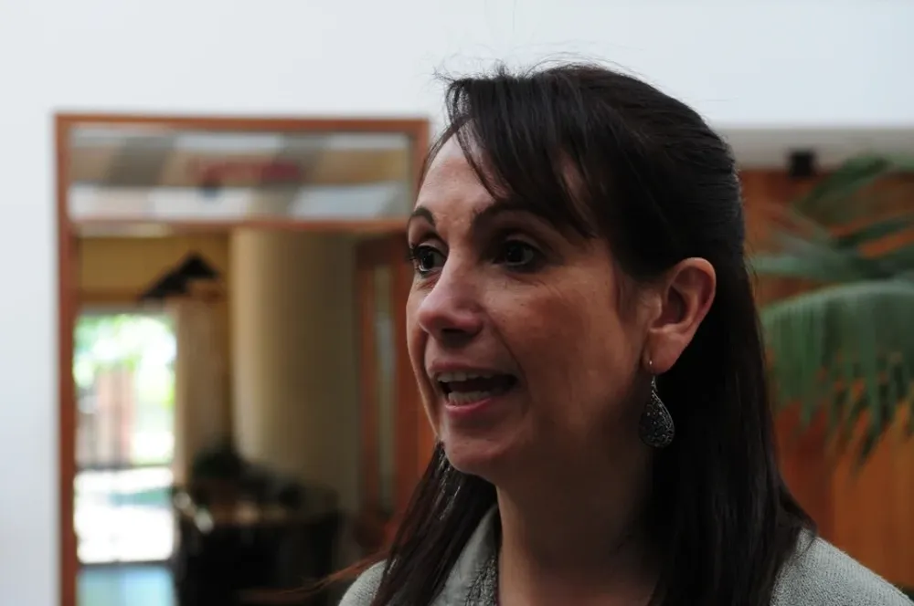 Elly Navajas, investigadora del Instituto Nacional de Investigación Agropecuaria (INIA).